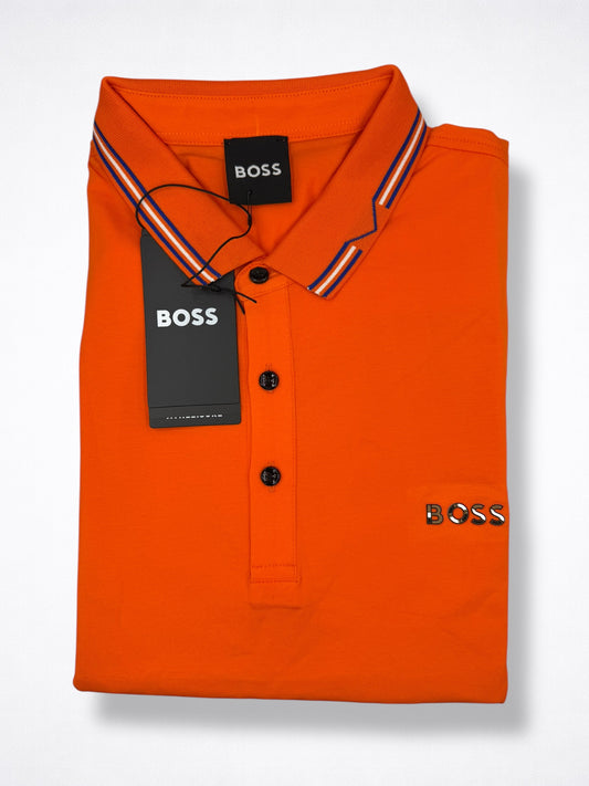 Playera Boss Regular Fit Tipo Polo Talla L
