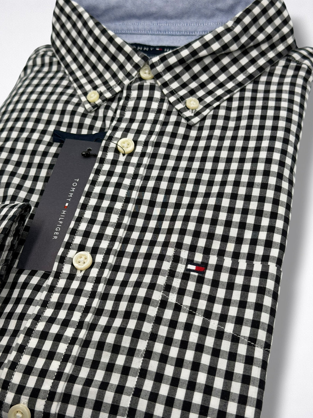 Camisa Tommy Hilfiger Classic Fit Manga Larga Talla M