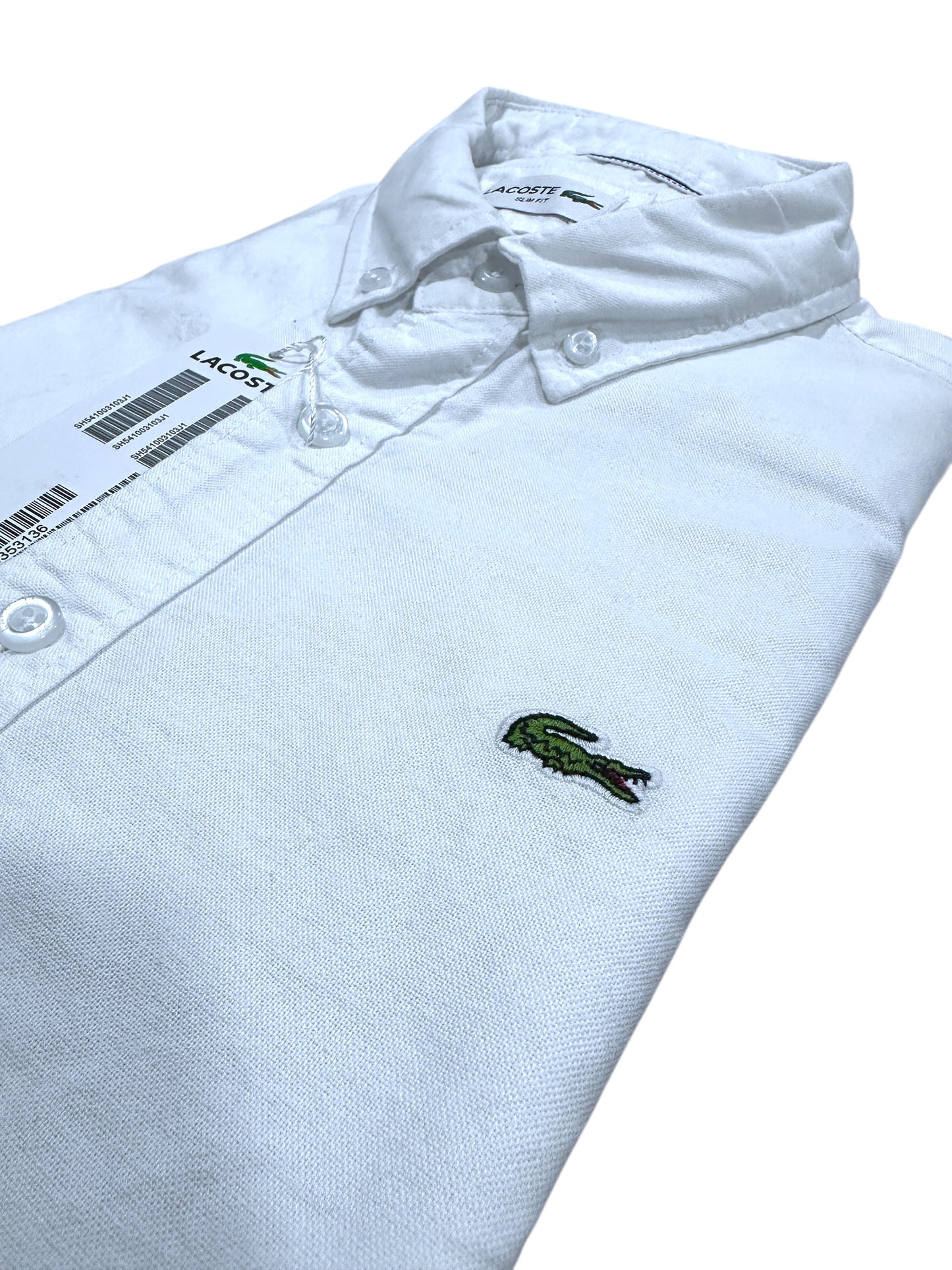 Camisa Lacoste Classic Fit Manga Larga Talla XS