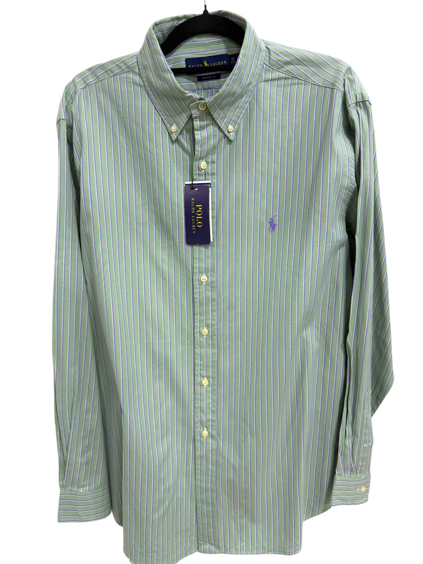 Camisa Polo Ralph Lauren Classic Fit Manga Larga Talla XL