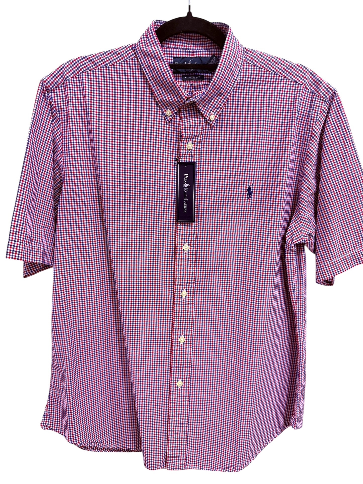 Camisa Polo Ralph Lauren Custom Fit Manga Corta Talla L