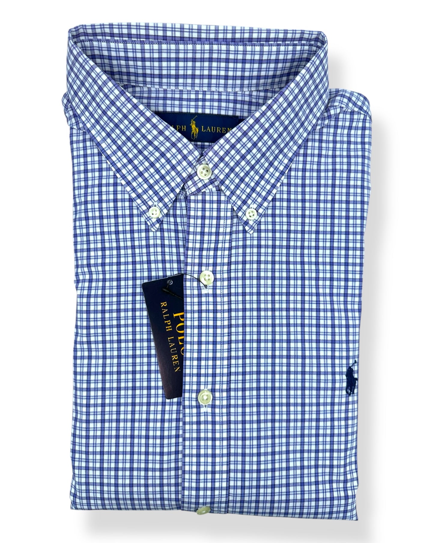 Camisa Polo Ralph Lauren Classic Fit Manga Larga Talla L
