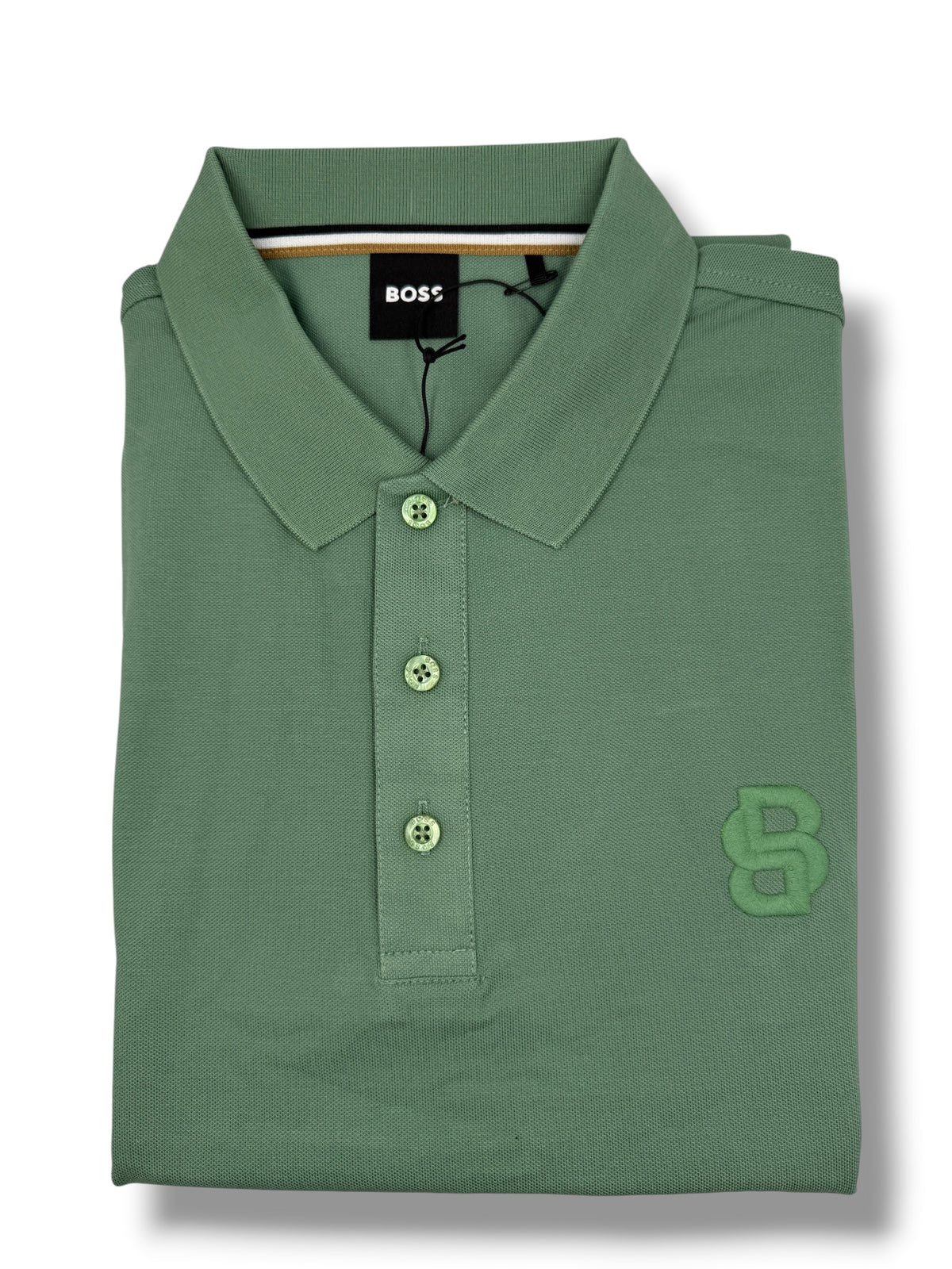 Playera Boss Classic Fit Manga Larga Talla L
