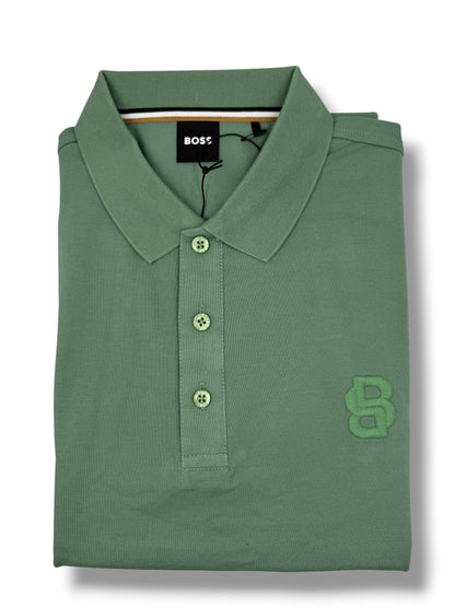 Playera Boss Classic Fit Manga Larga Talla L