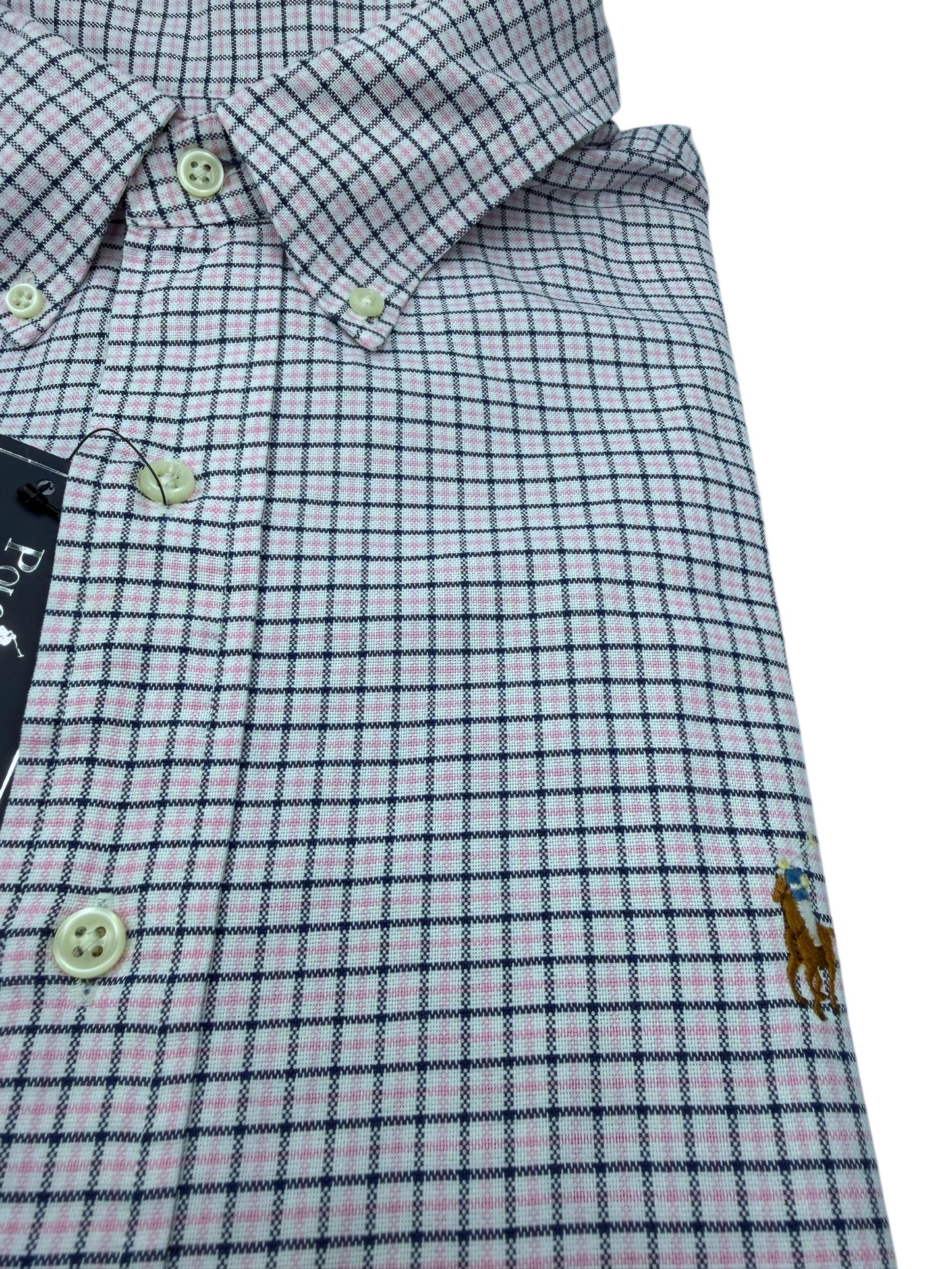 Camisa Polo Ralph Lauren Classic Fit Manga Larga Talla XL