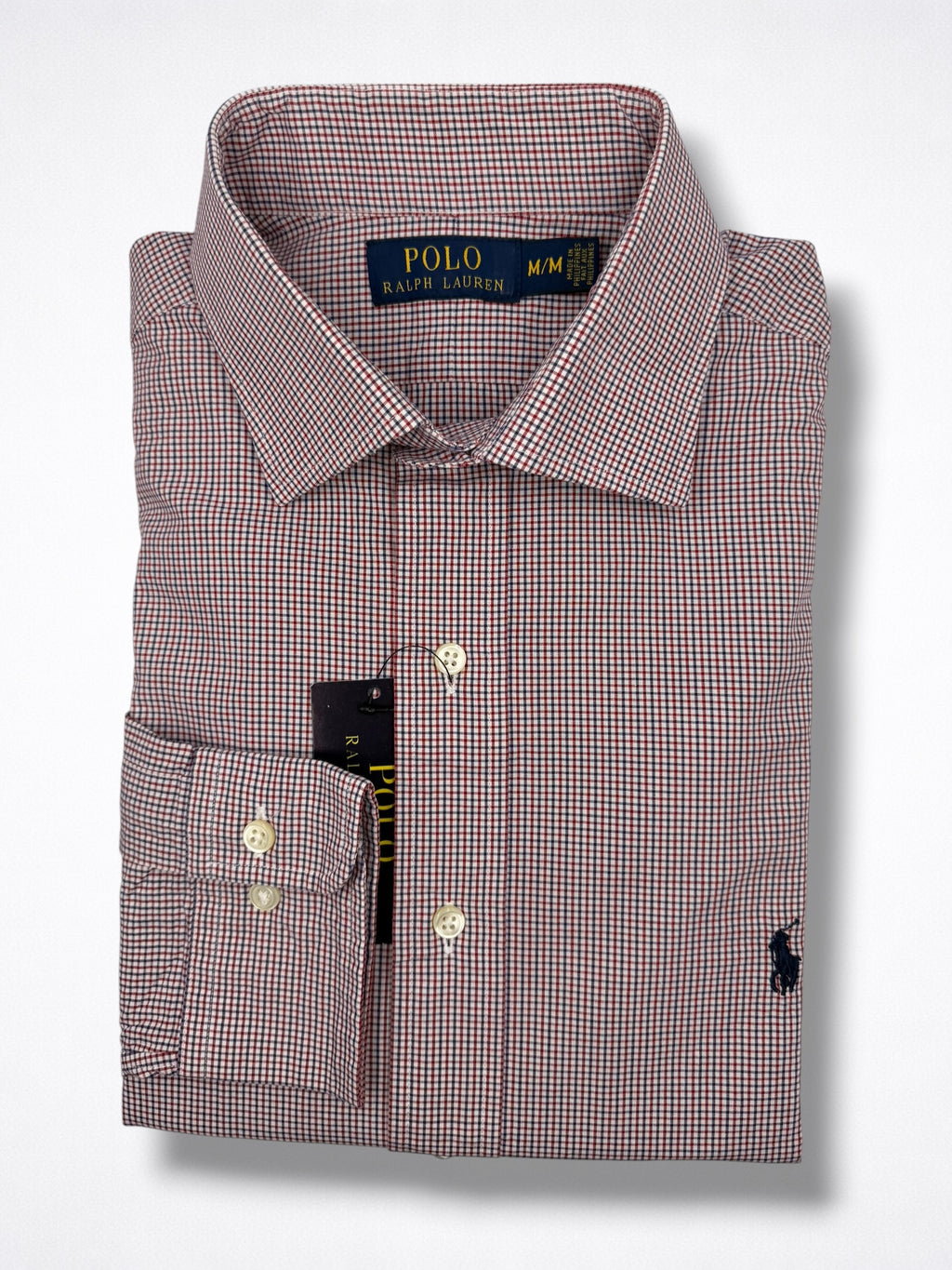 Camisa Polo Ralph Lauren Classic Fit Manga Larga Talla M