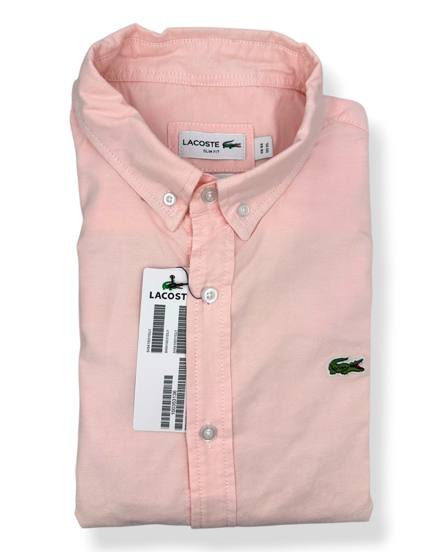Camisa Lacoste Classic Fit Manga Larga Talla XS