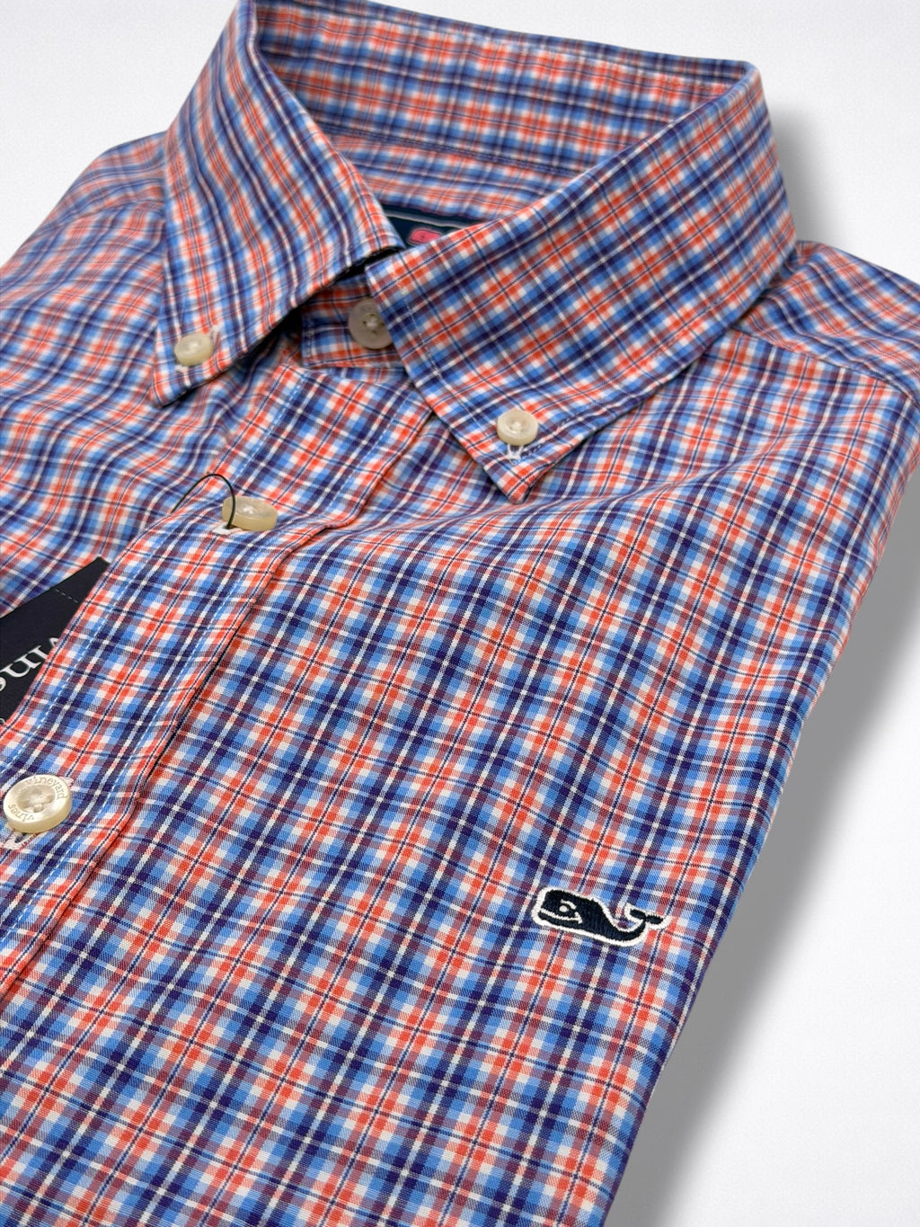 Camisa Vineyard Vines Classic Fit Manga Larga Talla S