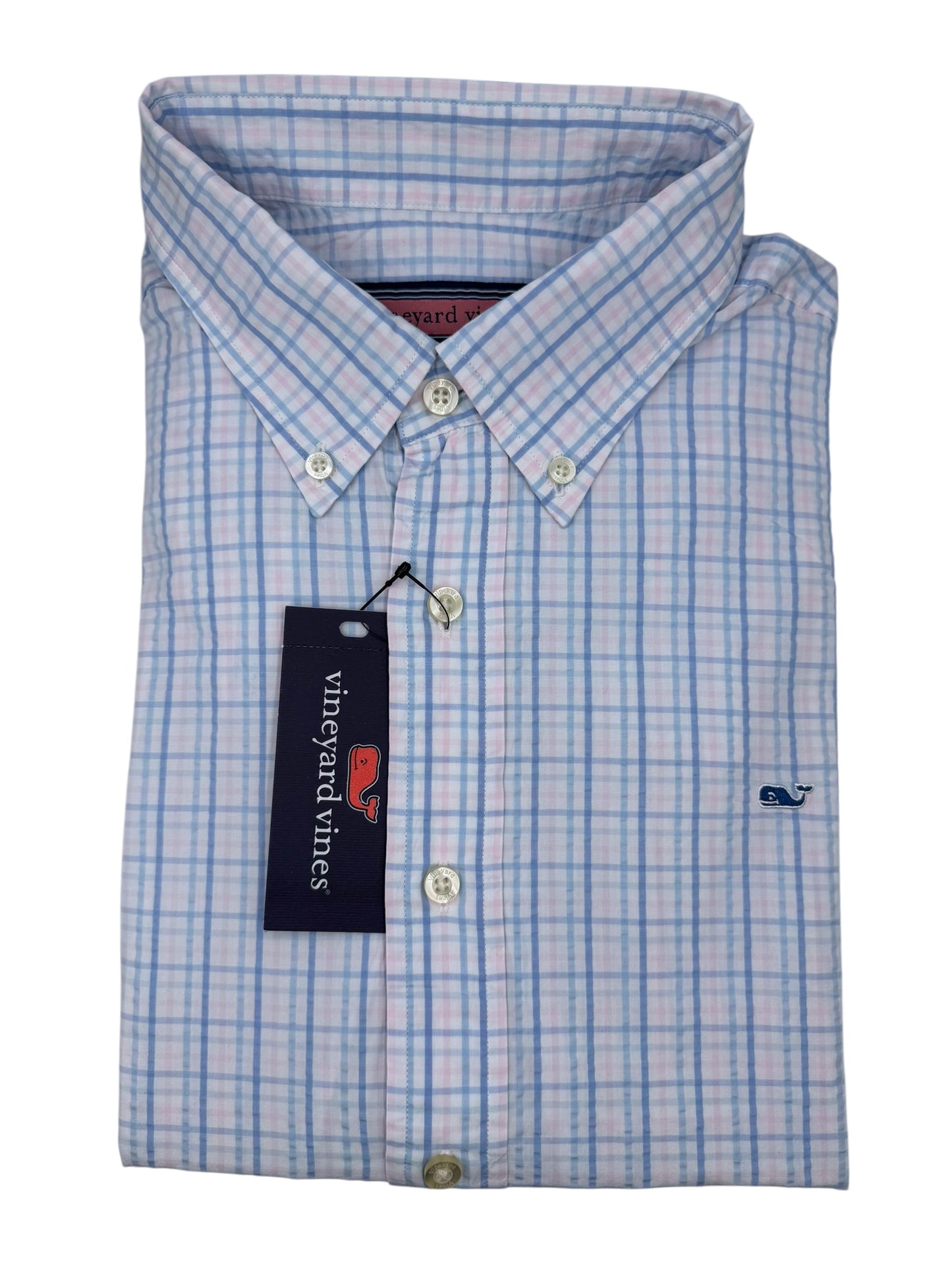 Camisa Vineyard Vines Classic Fit Manga Larga Talla L