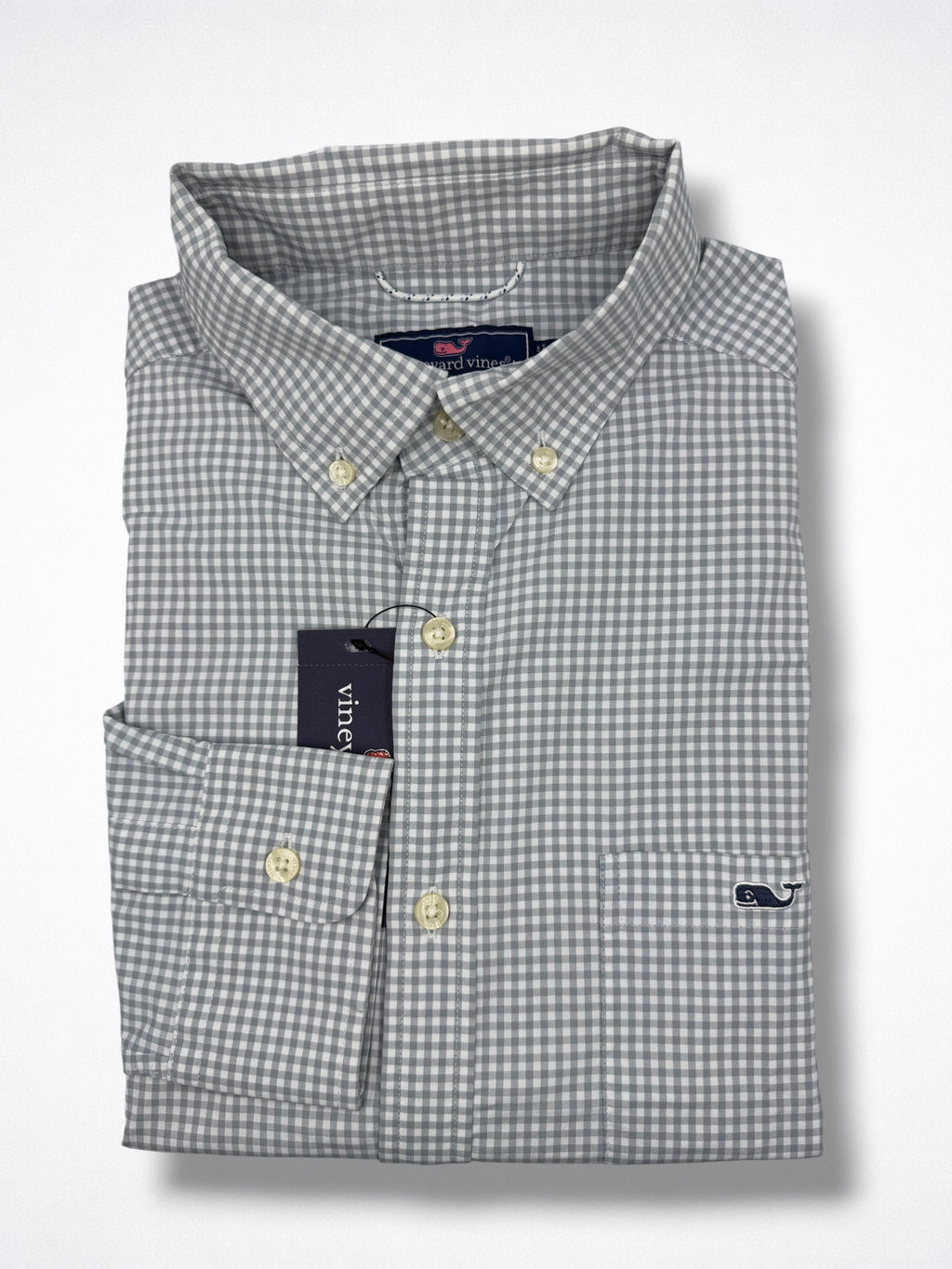 Camisa Vineyard Vines Classic Fit manga larga talla S