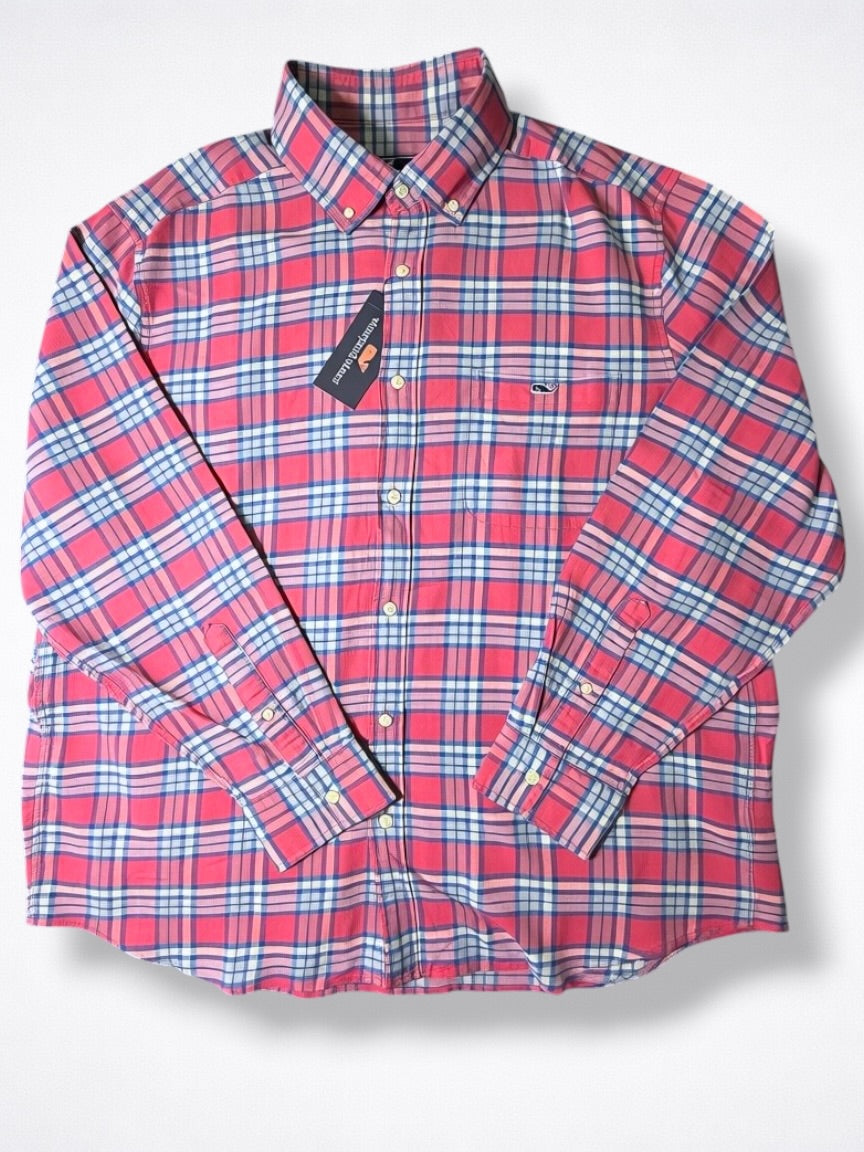 Camisa Vineyard Vines Classic Fit Talla XL