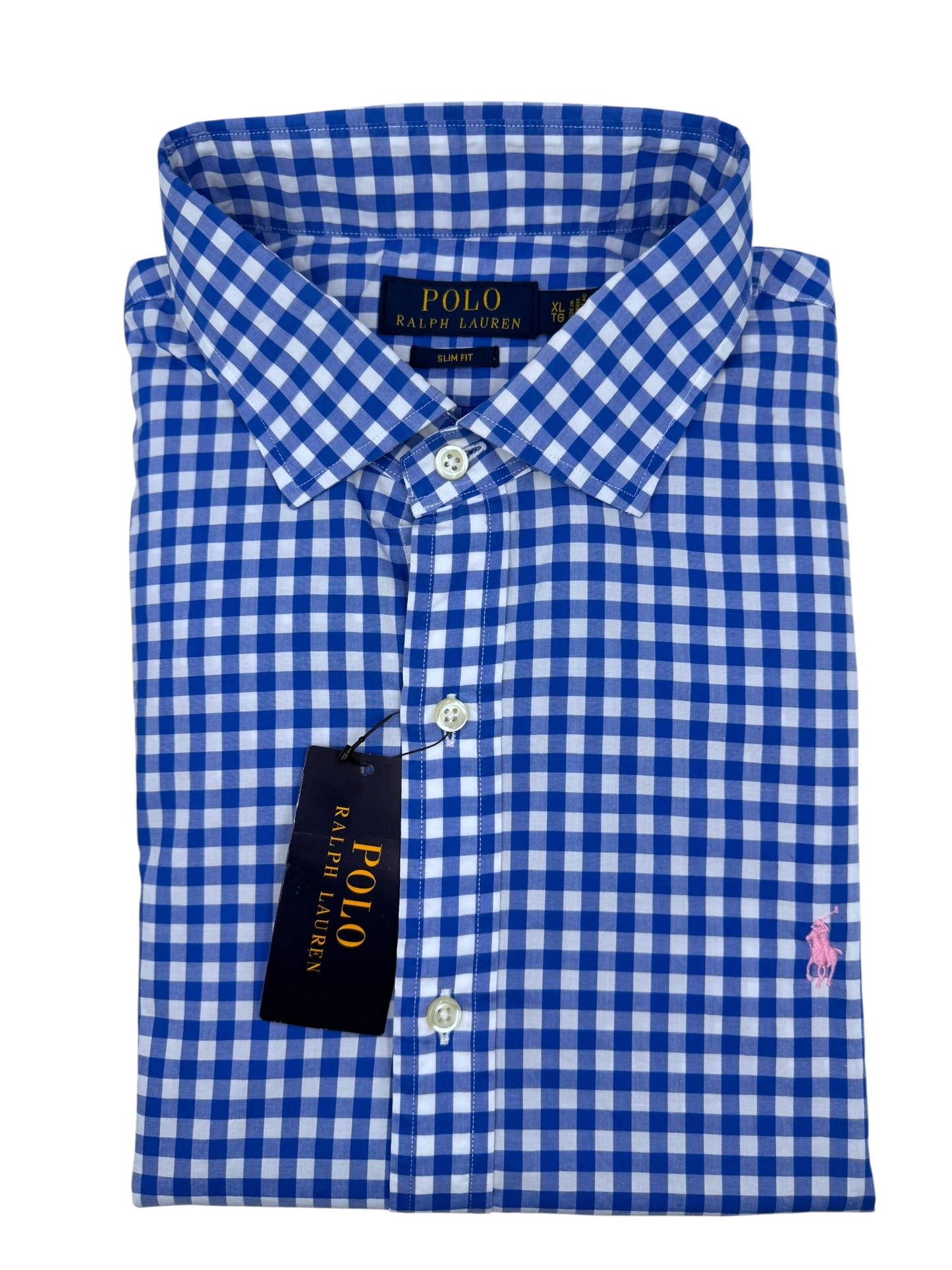 Camisa Polo Ralph Lauren Classic Fit Manga Larga Talla L