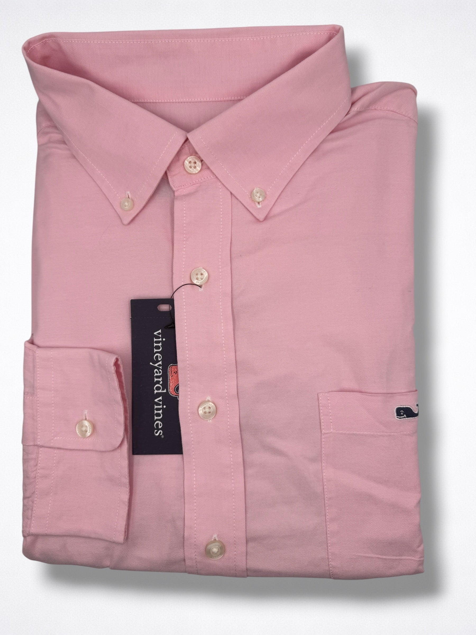 Camisa Vineyard Vines Classic Fit manga larga talla XL