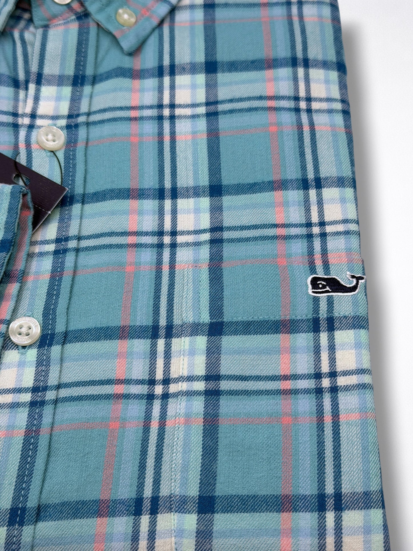 Camisa Vineyard Vines Classic Fit Manga Larga Talla M