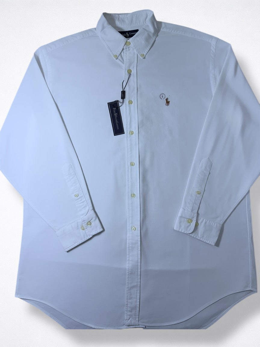 Camisa Polo Ralph Lauren Classic Fit Manga Larga Talla XL