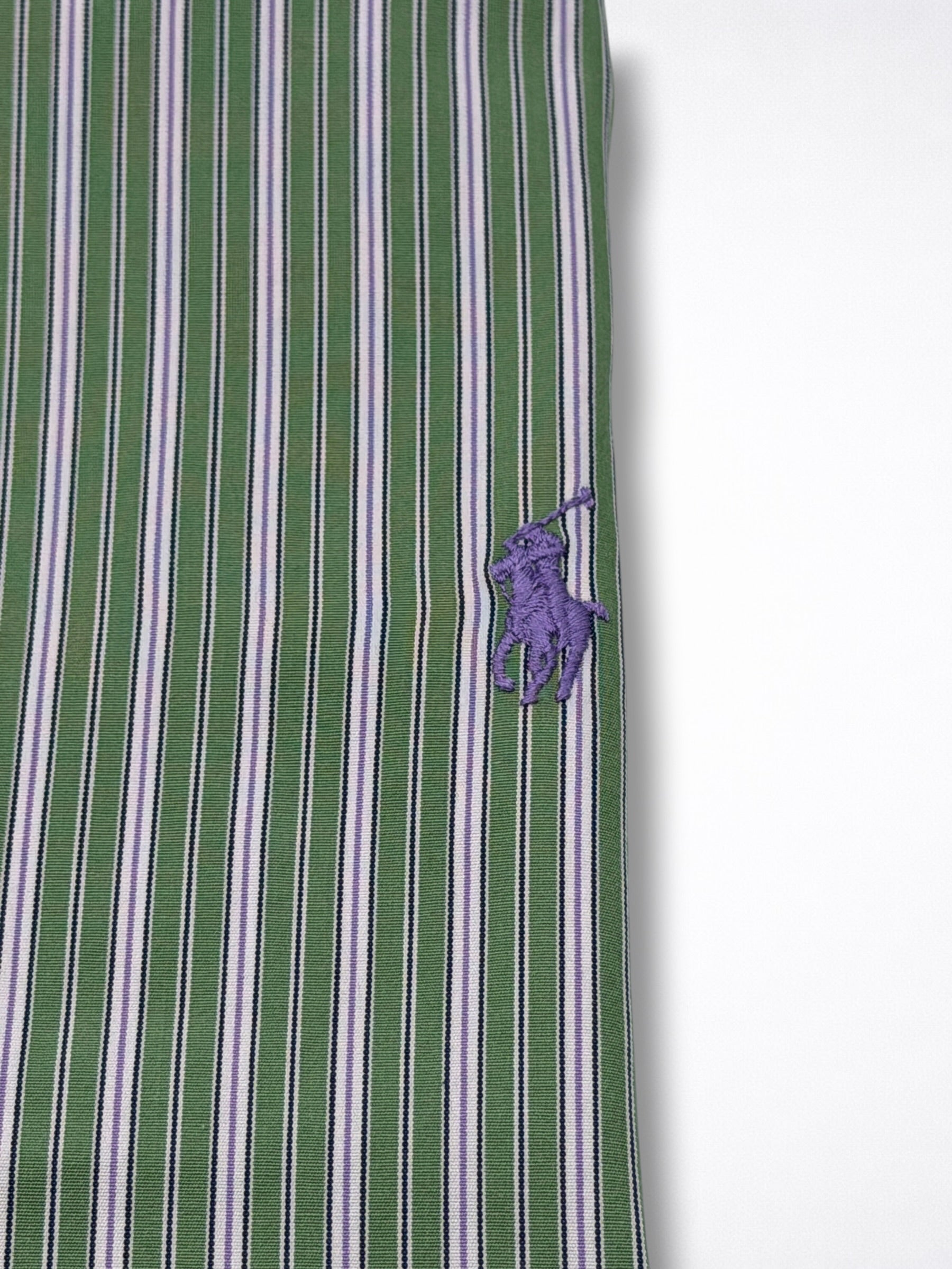 Camisa Polo Ralph Lauren Custom Fit manga larga talla M