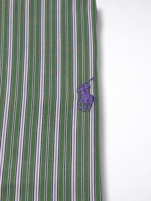 Camisa Polo Ralph Lauren Custom Fit manga larga talla M