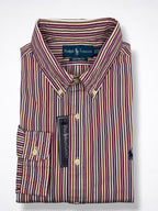 Camisa Polo Ralph Lauren Custom Fit Manga Larga Talla XL
