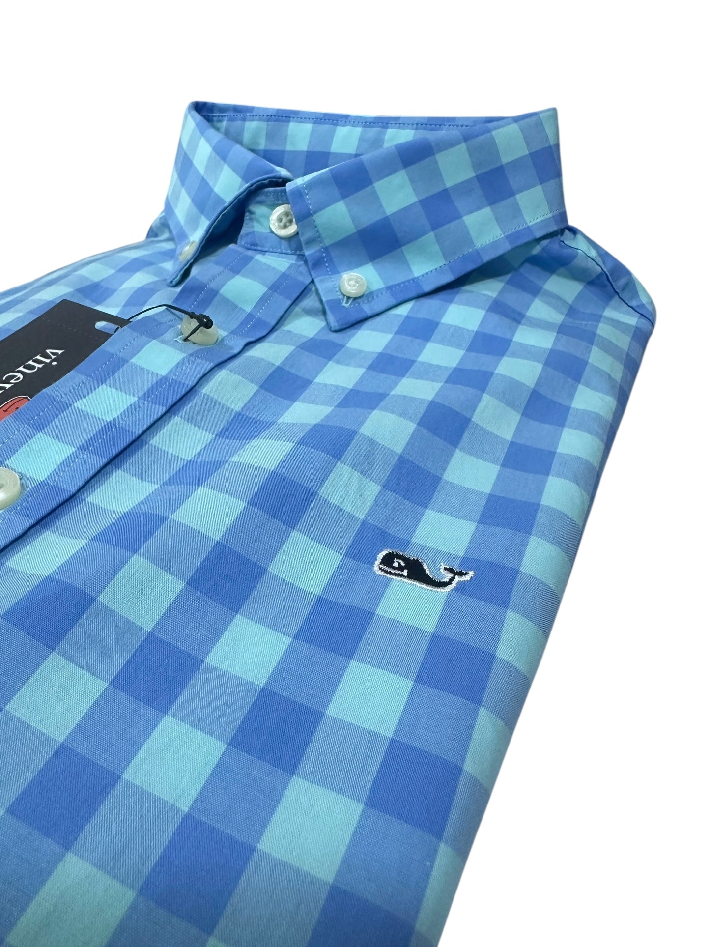 Camisa Vineyard Vines Slim Fit Manga Larga Talla S