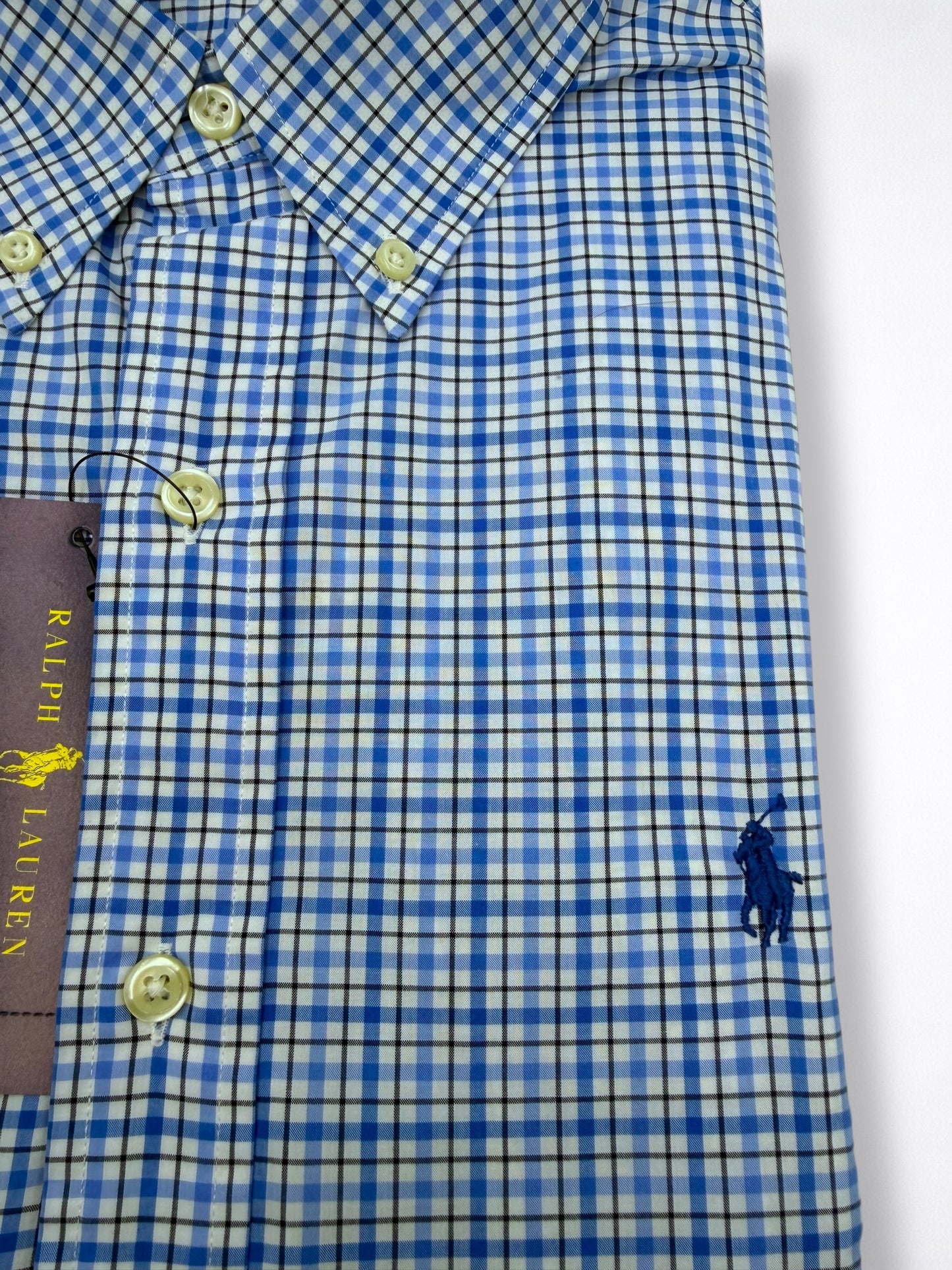 Camisa Polo Ralph Lauren Classic Fit Manga Larga Talla M