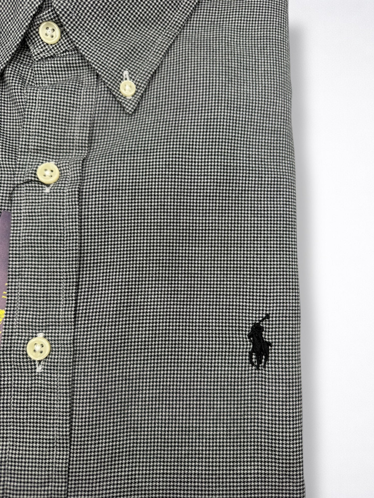 Camisa Polo Ralph Lauren Classic Fit Manga Larga Talla L
