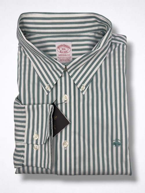 Camisa Brooks Brothers Classic Fit manga larga talla XXL