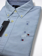 Camisa Tommy Hilfiger Custom Fit Manga Larga Talla M
