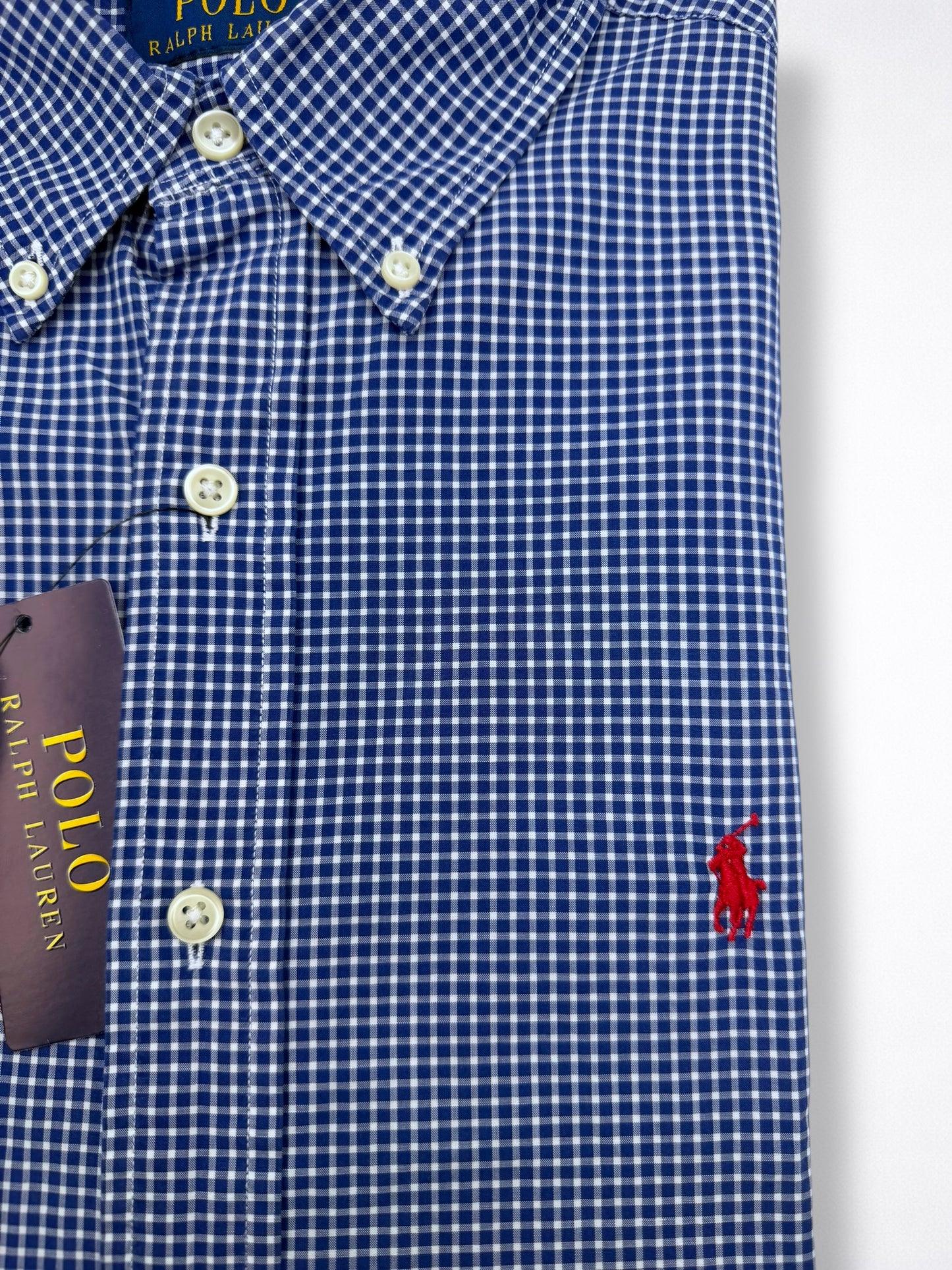 Camisa Polo Ralph Lauren Classic Fit Manga Larga Talla L