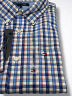 Camisa Tommy Hilfiger Classic Fit manga larga talla L