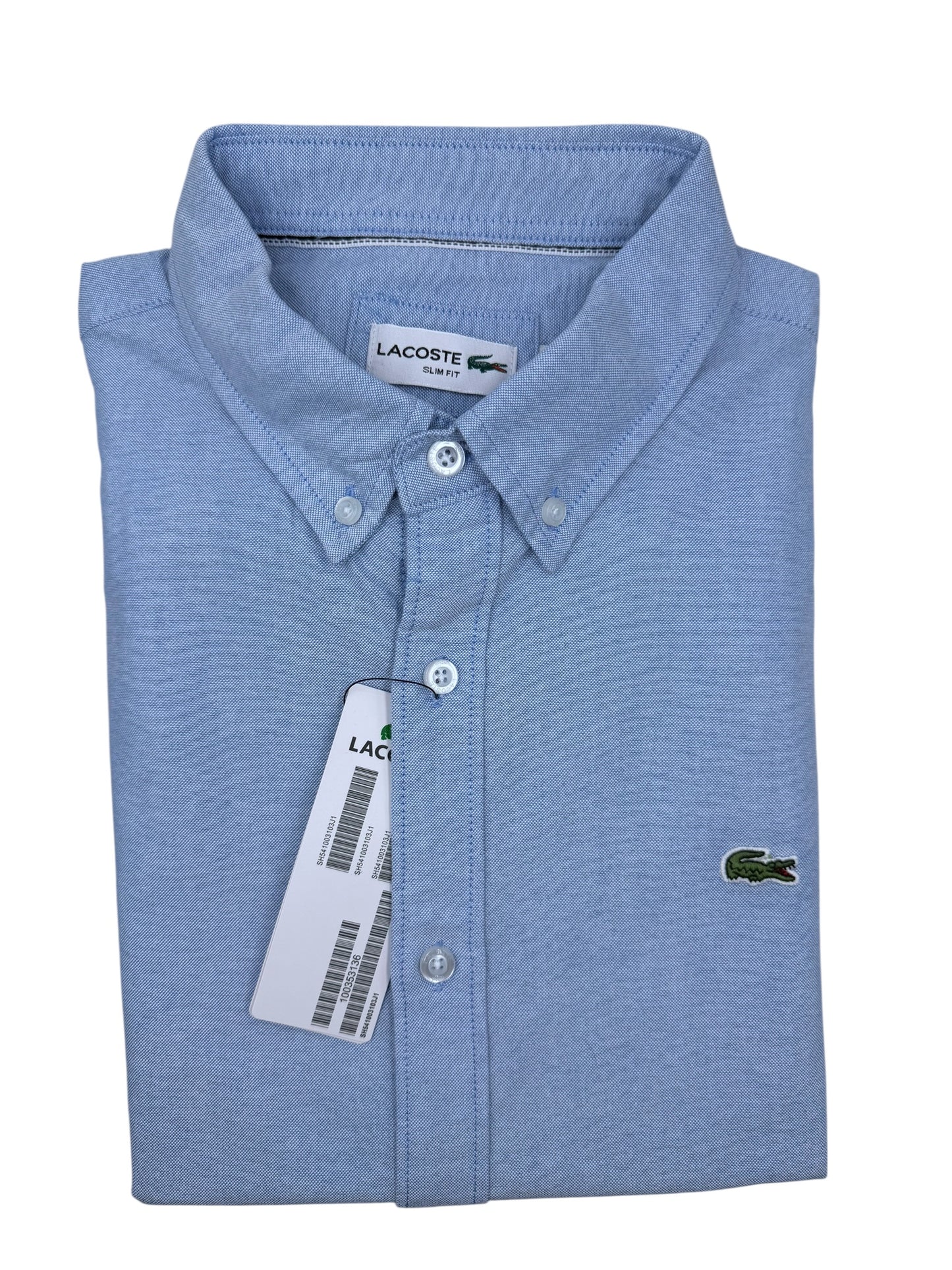 Camisa Lacoste Classic Fit Manga Larga Talla L