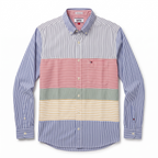 Camisa Tommy Hilfiger Classic Fit manga larga talla L