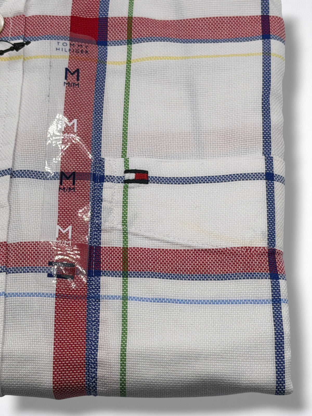 Camisa Tommy Hilfiger Classic Fit manga larga talla M