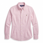 Camisa para Dama Polo Ralph Lauren Slim Fit manga larga talla L