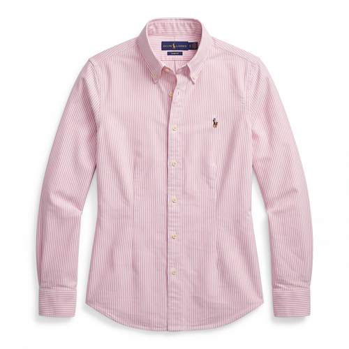 Camisa para Dama Polo Ralph Lauren Slim Fit manga larga talla L