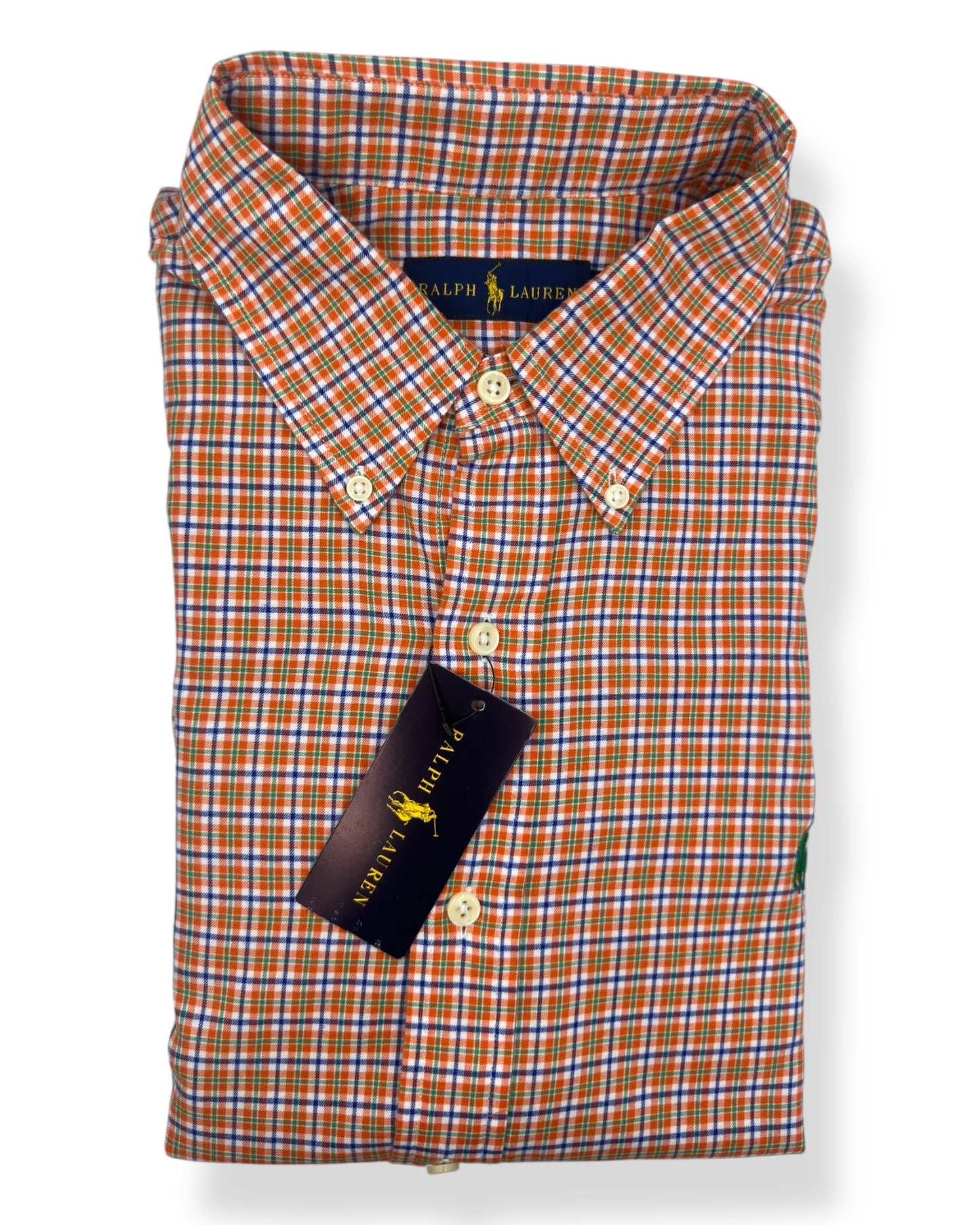 Camisa Polo Ralph Lauren Classic Fit Manga Larga Talla L
