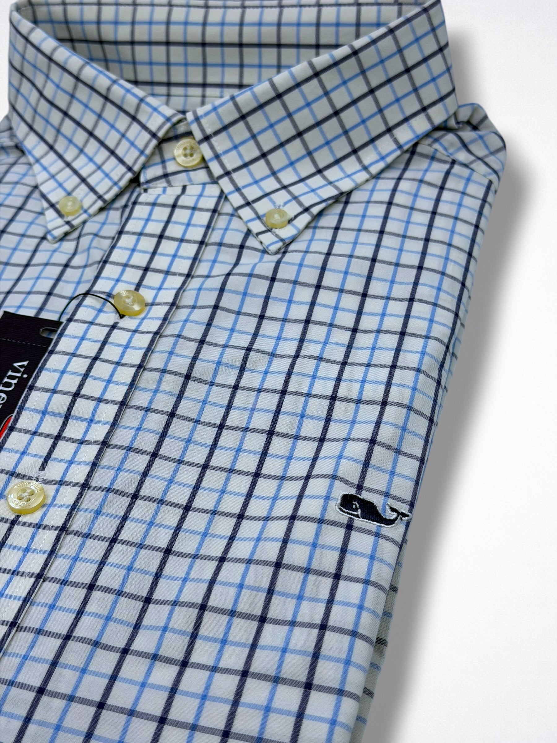 Camisa Vineyard Vines Classic Fit Manga Larga Talla L