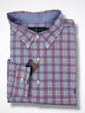 Camisa Polo Ralph Lauren Classic Fit manga larga talla XXL
