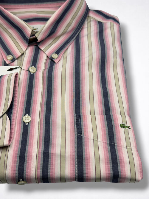 Camisa Lacoste Classic Fit manga larga talla XL