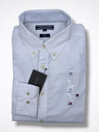 Camisa Tommy Hilfiger Slim Fit Manga Larga Talla M
