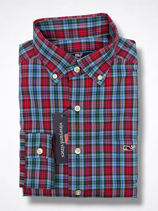 Camisa Vineyard Vines Classic Fit Manga Larga Talla XS