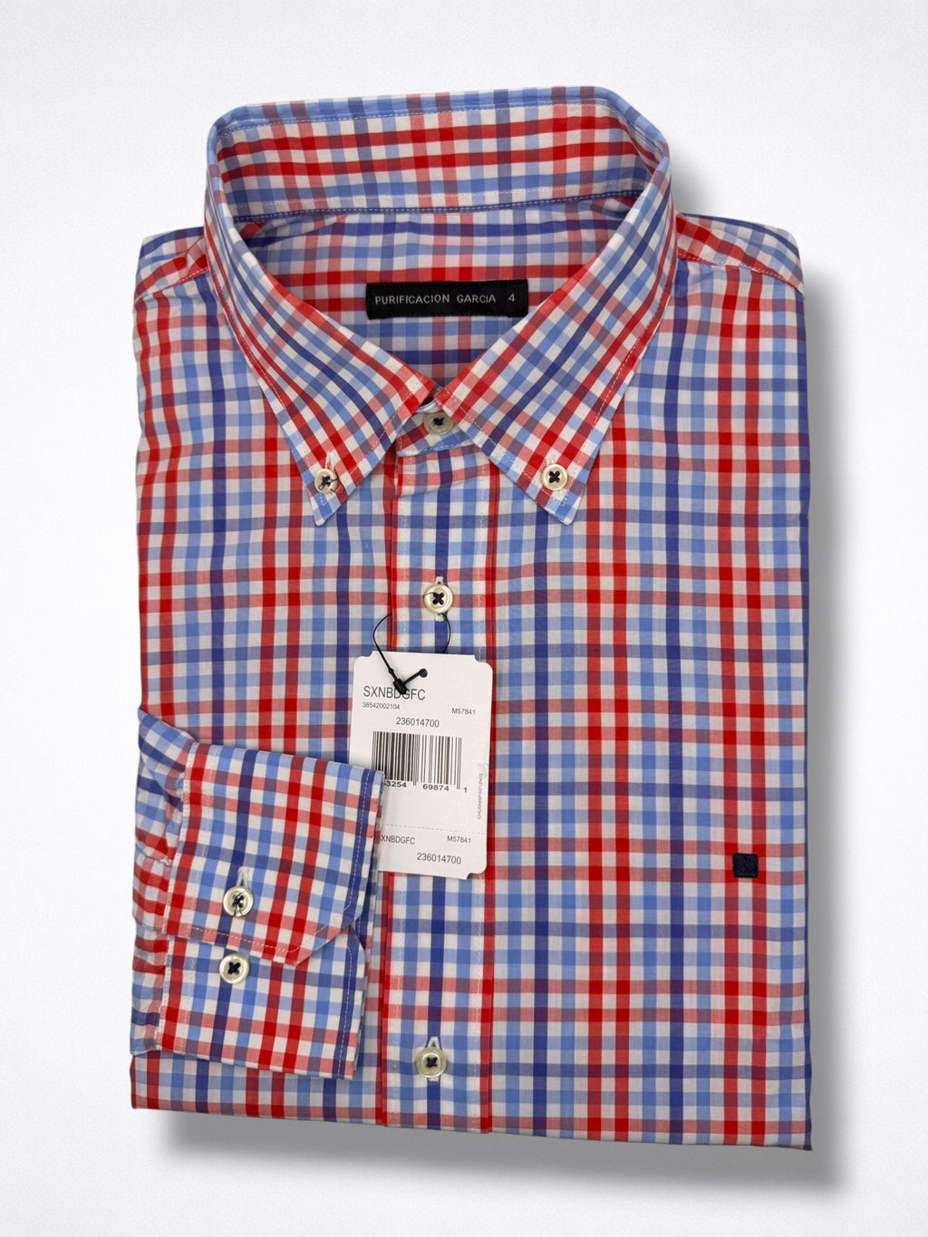 Camisa Purificación García Classic Fit Manga Larga Talla S