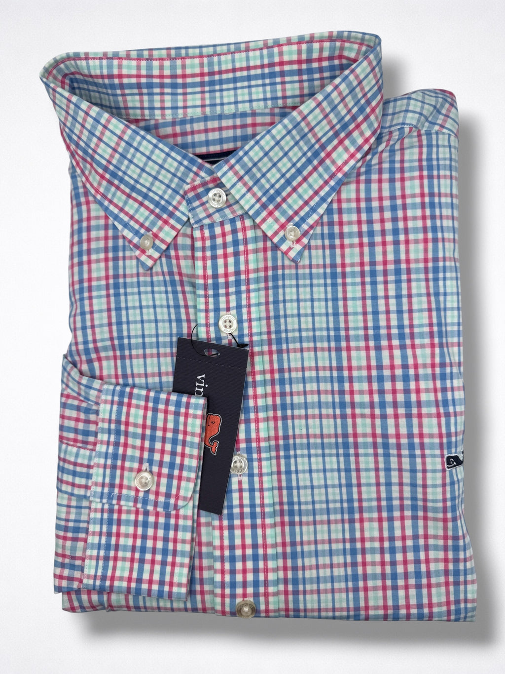 Camisa Vineyard Vines Classic Fit Manga Larga Talla XXL