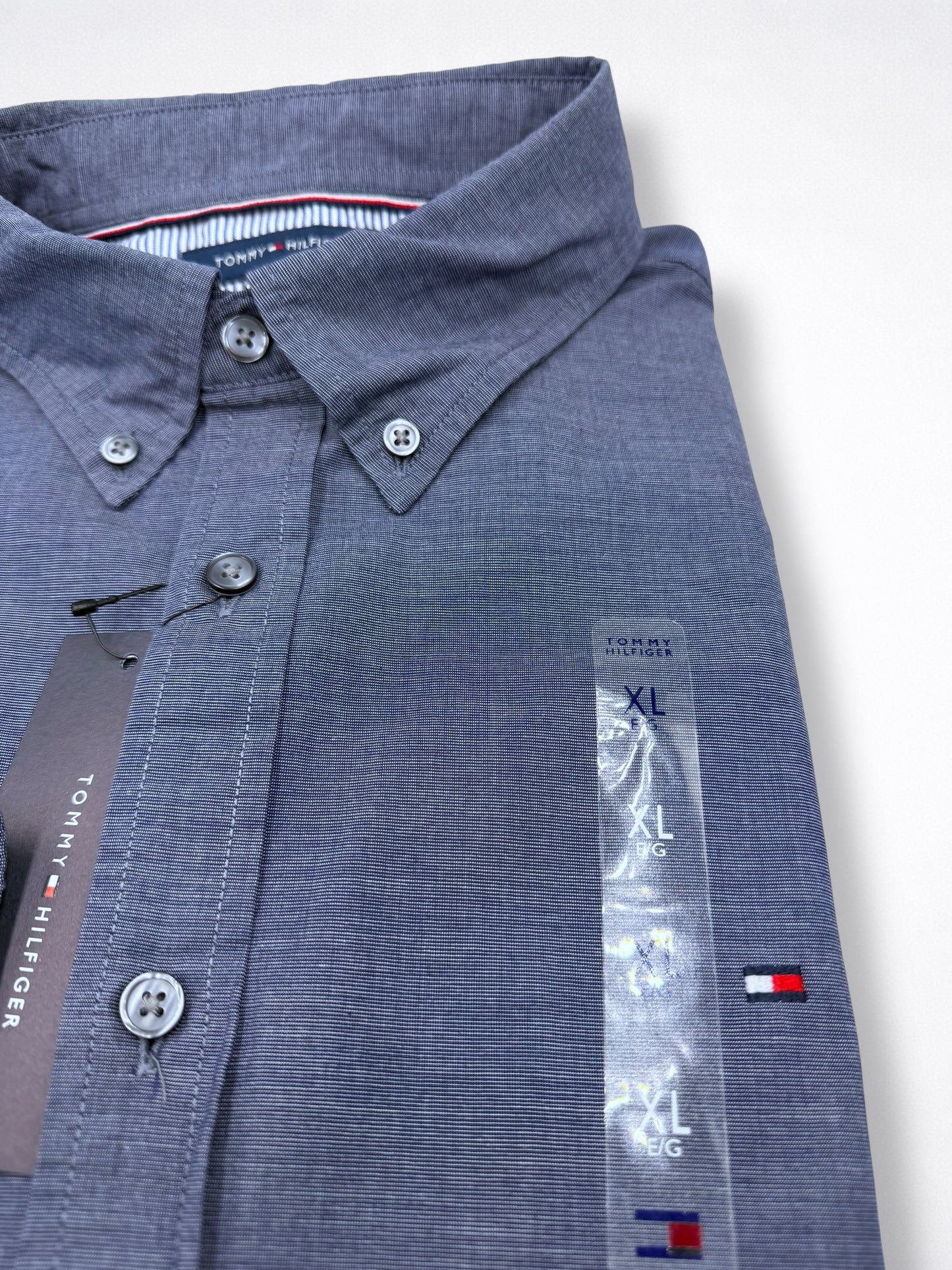 Camisa Tommy Hilfiger Classic Fit Manga Larga Talla XL