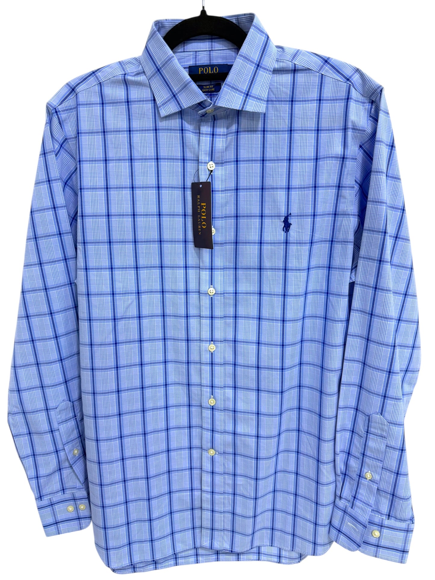Camisa Polo Ralph Lauren Classic Fit Manga Larga Talla S