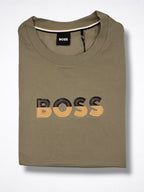Playera Boss Classic Fit Cuello Redondo Talla M
