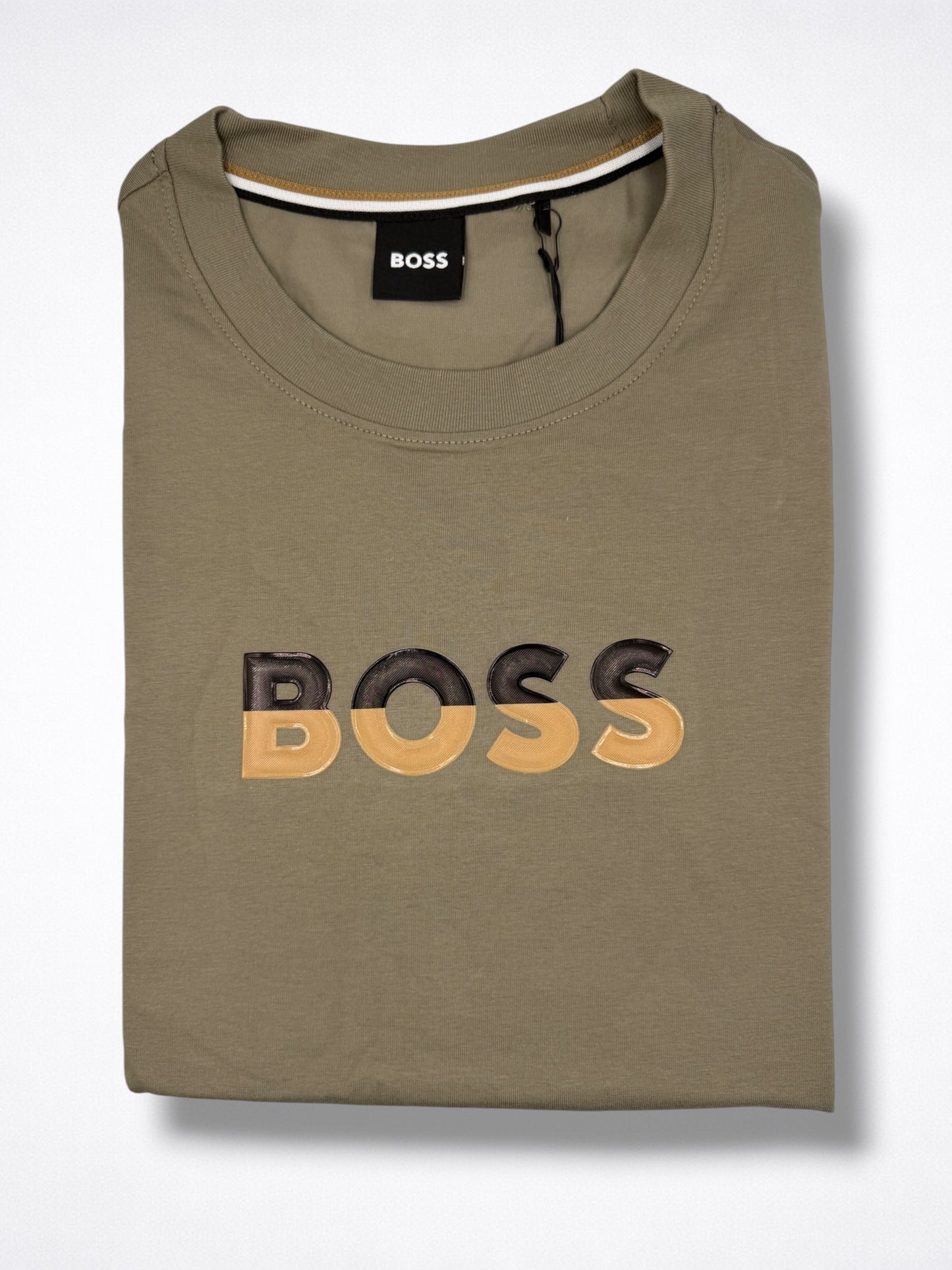 Playera Boss Classic Fit Cuello Redondo Talla M