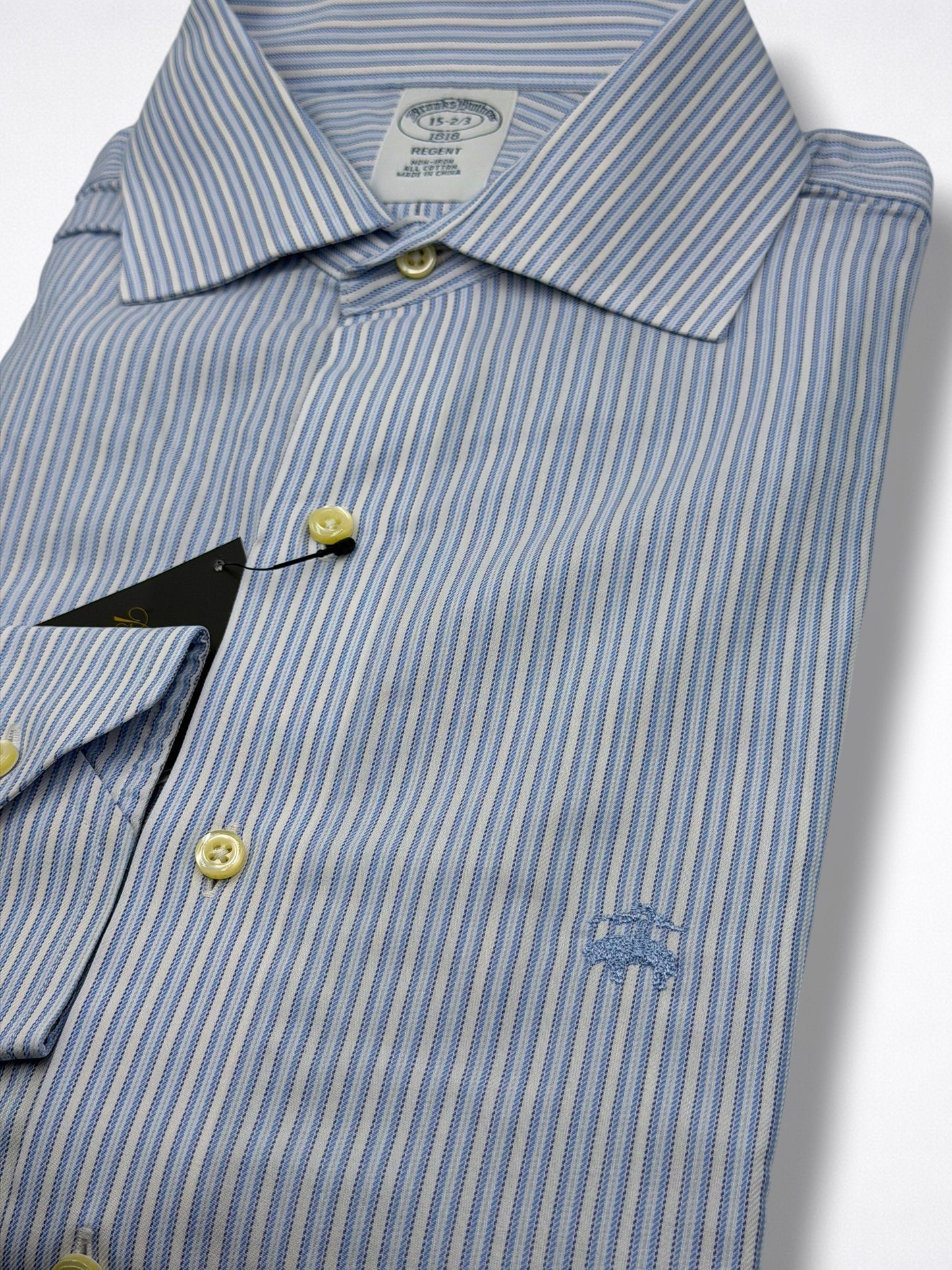 Camisa Brooks Brothers Slim Fit Manga Larga Talla M