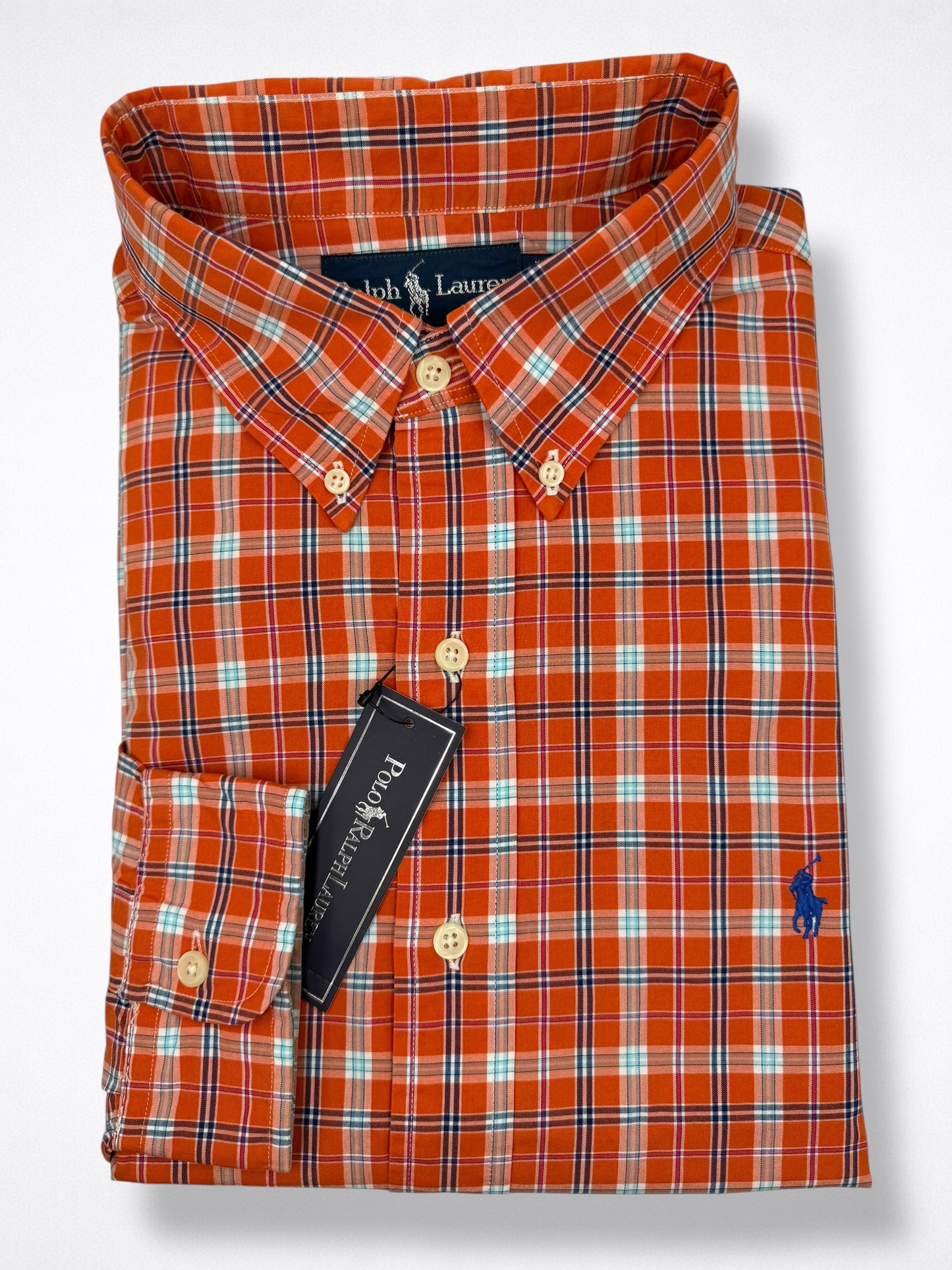 Camisa Polo Ralph Lauren Classic Fit Manga Larga Talla XL