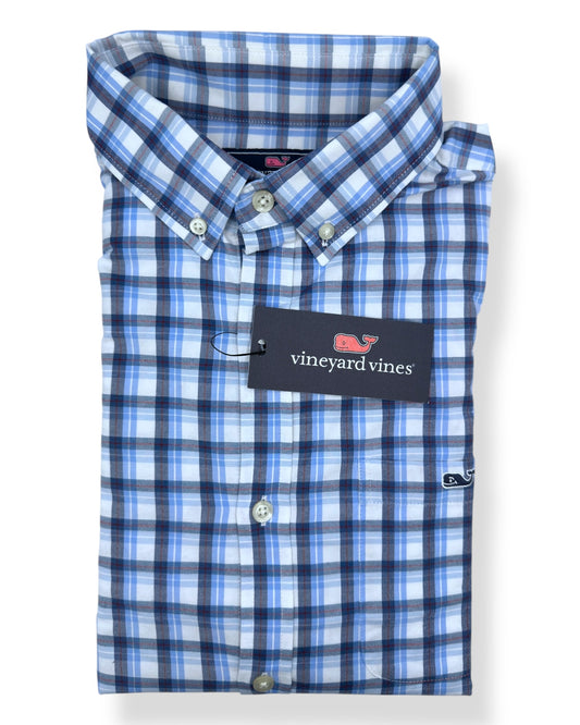 Camisa Vineyard Vines Classic Fit Manga Larga Talla S