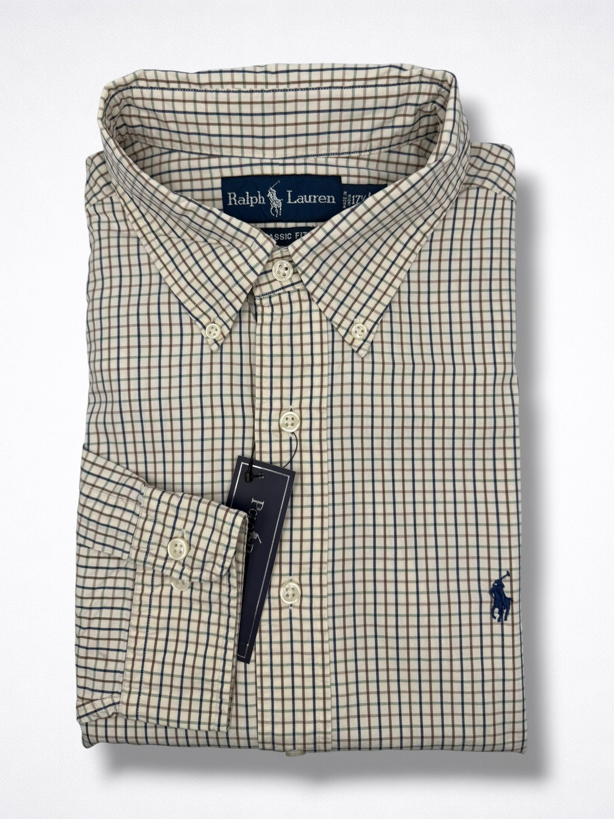 Camisa Polo Ralph Lauren Classic Fit Manga Larga Talla XL